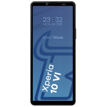 Szkło hartowane Bizon Glass Edge 2 do Sony Xperia 10 VI, czarne