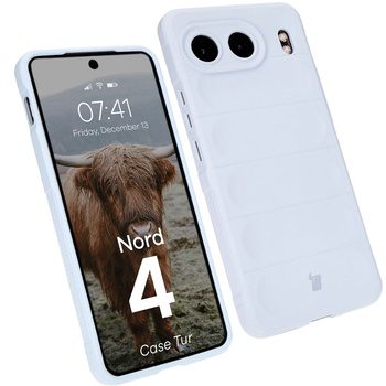Pancerne etui Bizon Case Tur do OnePlus Nord 4, jasnoniebieskie