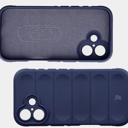 Pancerne etui Bizon Case Tur do iPhone 17, granatowe