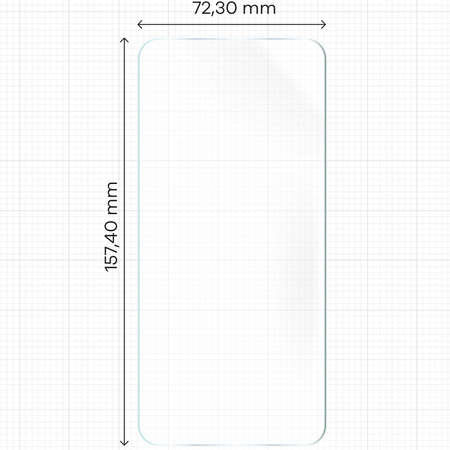 Folia hydrożelowa na ekran Bizon Glass Hydrogel Front do Realme 12+ 5G, 2 sztuki