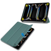 Etui Bizon Case Tab Croc do iPad Pro 11" 2025 / 2024, ciemnozielone