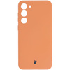 Etui Bizon Case Silicone Sq do Galaxy S23 Plus, pomarańczowe
