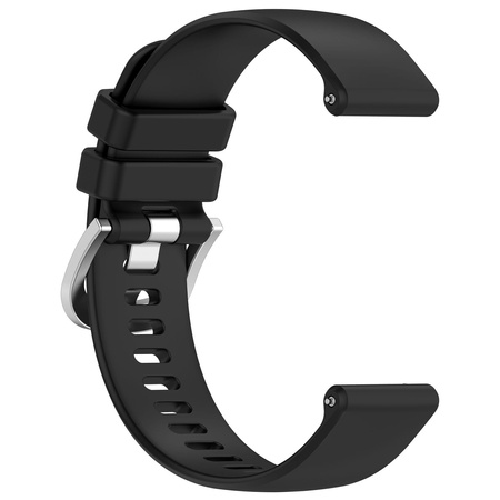 Pasek Bizon Strap Watch Silicone Pro do Garmin Vivoactive 5, czarny