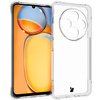 Etui + 2x szkło Bizon Case Clear Pack do Redmi 14C 4G, przezroczyste