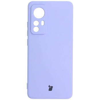 Etui Bizon Case Silicone do Xiaomi 12 / 12x, jasnofioletowe