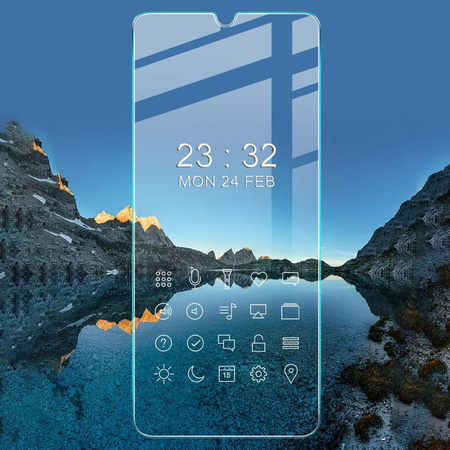 3x Szkło hartowane + szybka na aparat Bizon Glass Clear Pack do Moto E20