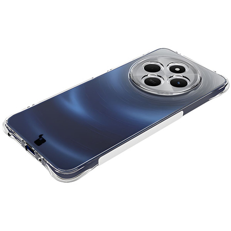Etui + 2x szkło Bizon Case Clear Pack do Redmi 14C 4G, przezroczyste