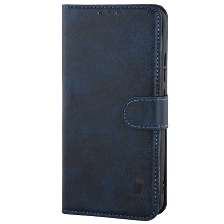 Etui z klapką Bizon Case Pocket do Xiaomi POCO F8 Pro, granatowe