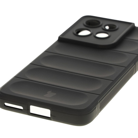Pancerne etui Bizon Case Tur do Motorola Edge 50 Neo/60 Neo, czarne