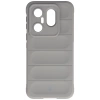 Pancerne etui Bizon Case Tur do Vivo X200 FE, jasnoszare