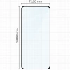 2x Szkło hartowane z ramką + szybka na aparat Bizon Edge 3D Pack do Realme 14 Pro 5G