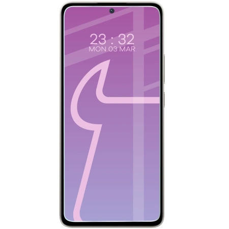 Elastyczne szkło hybrydowe Bizon Glass Mule Duo do Xiaomi Poco M7 Pro 5G, 2 sztuki