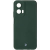 Silikonowe etui Bizon Soft Case do Motorola Moto G35 5G, ciemnozielone