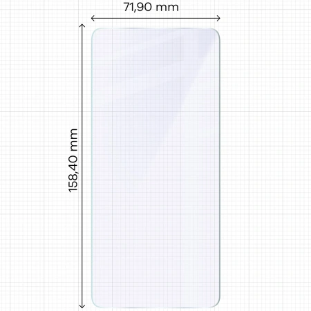 Elastyczne szkło hybrydowe Bizon Glass Mule Duo do Realme GT 7, 2 sztuki