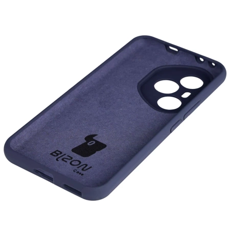 Silikonowe etui Bizon Soft Case do Honor 400 Pro, ciemnoniebieskie
