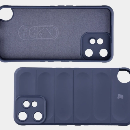 Pancerne etui Bizon Case Tur do Nothing CMF Phone 2 Pro, granatowe