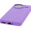 Silikonowe etui Bizon Soft Case do Xiaomi POCO F7 Ultra, fioletowe