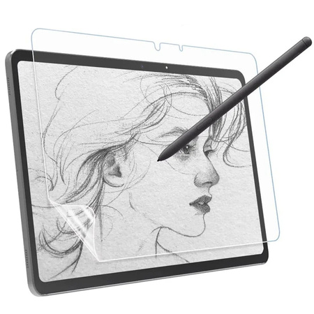 Folia imitująca papier Bizon Film Tab Papirus Duo do Galaxy Tab S8/S7, 2 sztuki