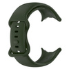 Silikonowy pasek Bizon Strap Watch Silicone S do Google Pixel Watch 4/3 (45mm), ciemnozielony
