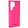 Silikonowe etui Bizon Soft Case do Galaxy S23 Ultra, neonowo-różowe