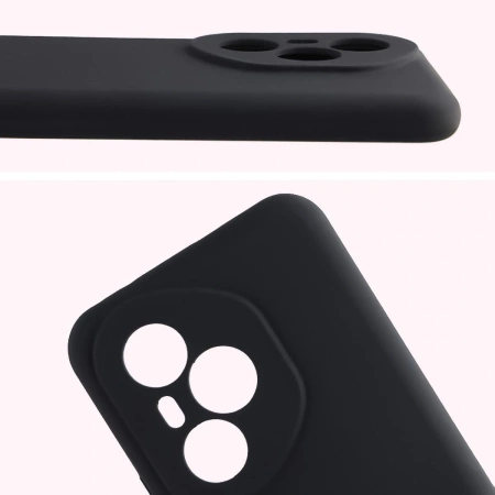Silikonowe etui Bizon Soft Case do Honor 400 Pro, czarne
