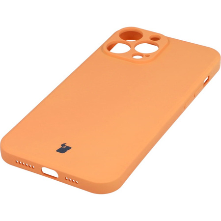 Etui Bizon Case Silicone do iPhone 13 Pro Max, pomarańczowe