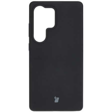 Silikonowe etui Bizon Soft Case do Galaxy S25 Ultra, czarne