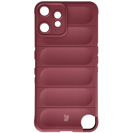 Pancerne etui Bizon Case Tur do Nothing CMF Phone 2 Pro, burgundowe