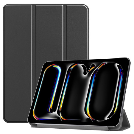 Etui Bizon Case Tab Croc do iPad Pro 11" 2025 / 2024, czarne