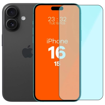 Szkło ochronne 2.5D Bizon Smart Glass do iPhone 15 / 16, 1 sztuka