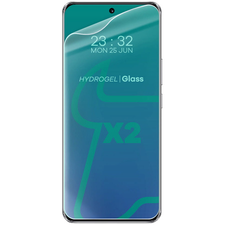 Folia hydrożelowa na ekran Bizon Glass Hydrogel Front Duo do Honor 90, 2 sztuki