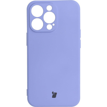 Etui Bizon Case Silicone do iPhone 13 Pro, fioletowe