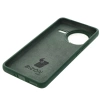Silikonowe etui Bizon Soft Case do Xiaomi POCO F7 Ultra, ciemnozielone