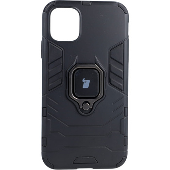 Etui Bizon Case Armor Ring do iPhone 11, czarne