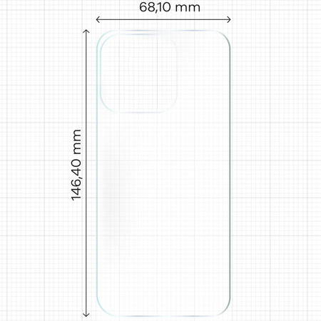 Folia hydrożelowa na tył Bizon Glass Hydrogel Back Duo do iPhone 16 Pro, 2 sztuki