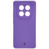Silikonowe etui Bizon Soft Case do Xiaomi Redmi Note 14 Pro 4G, fioletowe