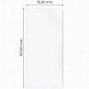Folia hydrożelowa na ekran Bizon Glass Hydrogel Front do Oppo Reno13 Pro, 1 sztuka