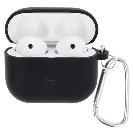 Etui Bizon Case Headphone Silicone do AirPods 3, czarne