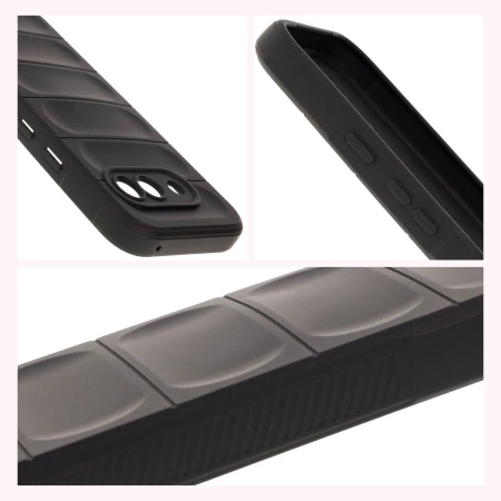 Pancerne etui Bizon Case Tur do Google Pixel 9a, czarne