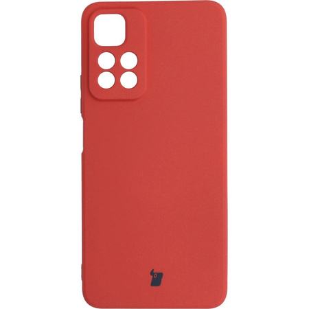 Etui Bizon Case Silicone do Xiaomi Redmi Note 11 Pro+ 5G, ciemny róż