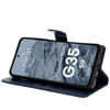 Etui z klapką Bizon Case Pocket do Motorola Moto G35 5G, granatowe