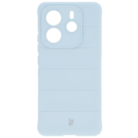 Pancerne etui Bizon Case Tur do Xiaomi Redmi Note 14 5G, jasnoniebieskie