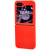 Silikonowe etui Bizon Soft Case do Galaxy Z Flip7 FE / Z Flip6, czerwone
