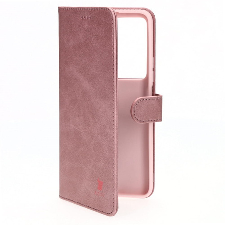 Etui Bizon Case Wallet do Xiaomi Poco F4, jasnoróżowe