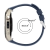 Silikonowy pasek Bizon Strap Watch Silicone T do Huawei Watch 5 46 mm, granatowy