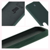 Silikonowe etui Bizon Soft Case do Galaxy S25, ciemnozielone
