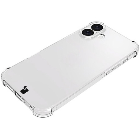 Etui + 2x szkło hartowane + szkiełko na obiektyw Bizon Case Clear Pack do iPhone 16 Plus