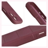 Pancerne etui Bizon Case Tur do iPhone 17, burgundowe