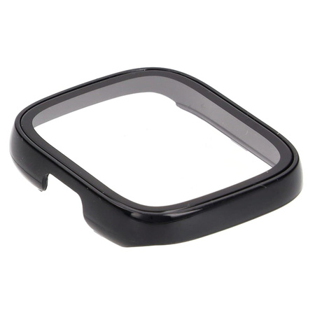 Etui Bizon Case+Glass Set do Xiaomi Redmi Watch 3, czarne