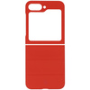 Pancerne etui Bizon Case Tur do Galaxy Z Flip7 FE / Z Flip6, czerwone